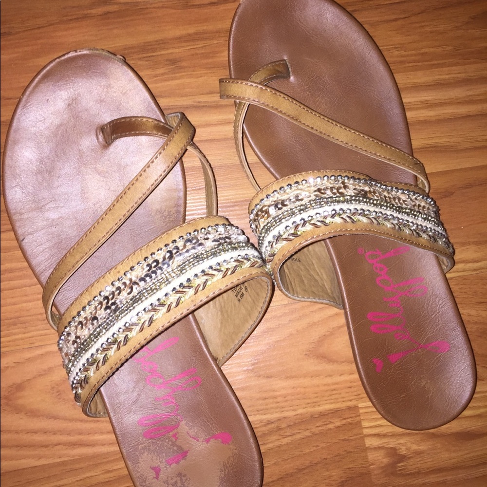 JELLYPOP thrifted sandals